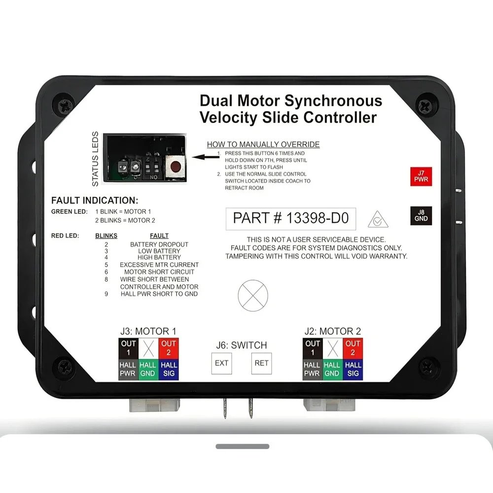 Dual Motor Synchronous Velocity Slide Controller 13398-DO RV Camper - Picture 3 of 16